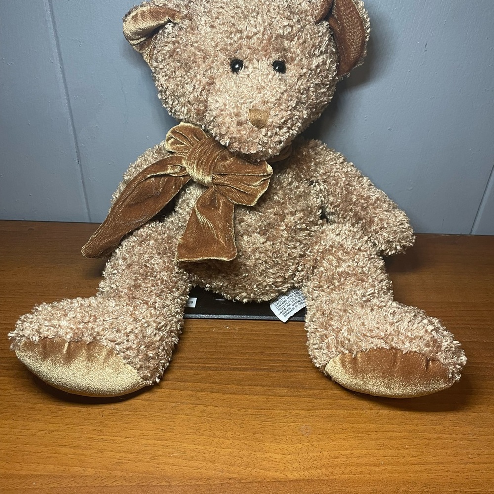 Russ Plush Bear Prince Robert 70300 Sparkle Chenille Bear 15"